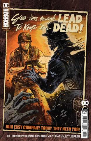 DC Horror Presents Sgt. Rock vs. The Army of the Dead #2 (Frank Cover)