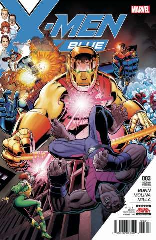 X-Men: Blue #3 (2nd Printing Art Adams Cover)