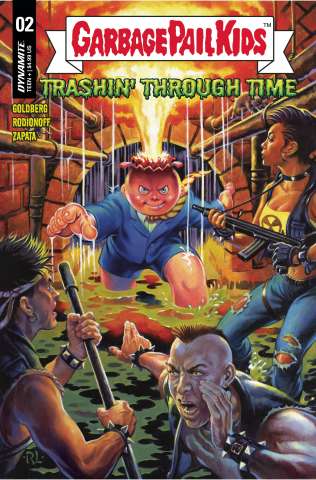 Garbage Pail Kids: Trashin' Through Time #2 (Lago Cover)