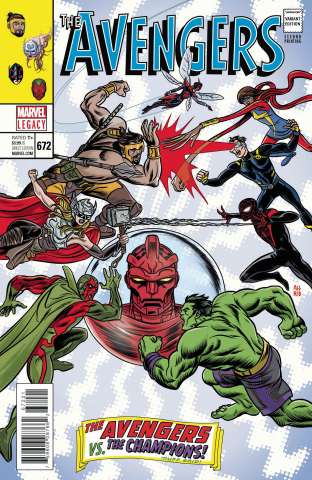 Avengers #672 (2nd Printing Allred Cover)