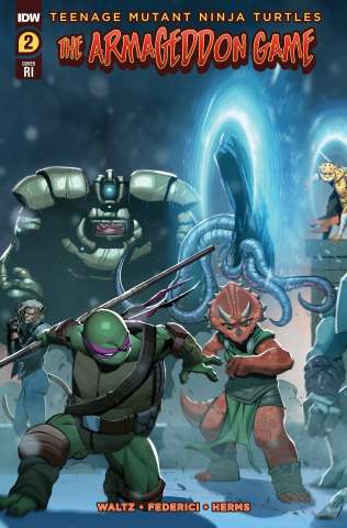 Teenage Mutant Ninja Turtles: The Armageddon Game #2 (10 Copy Qualano Cover)