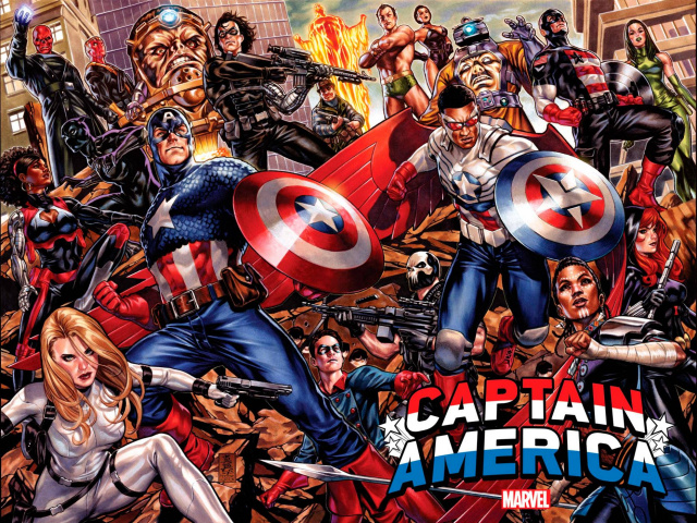Captain America #0 (Brooks Wraparound Cover)