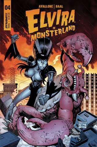 Elvira in Monsterland #4 (Acosta Cover)