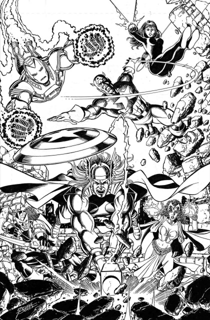 Avengers #10 (Perez Cover)