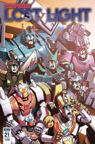 The Transformers: Lost Light #21 (Lawrence Cover)