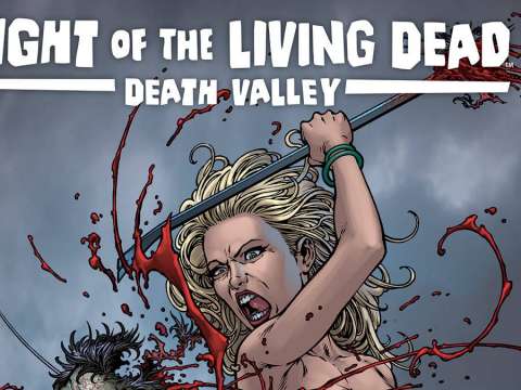 Night of the Living Dead: Death Valley #5 (Nude Cover)