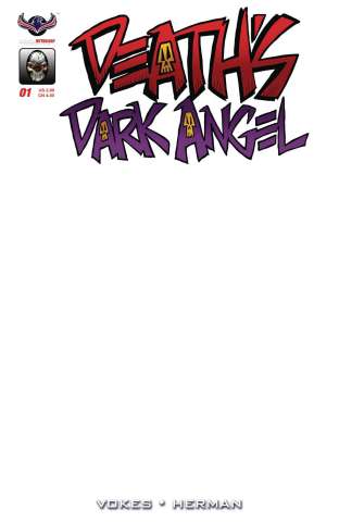 Death's Dark Angel (Vokes Blank Sketch Cover)