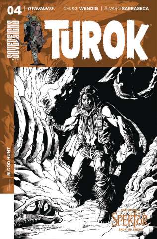 Turok #4 (20 Copy Lopresti B&W Cover)