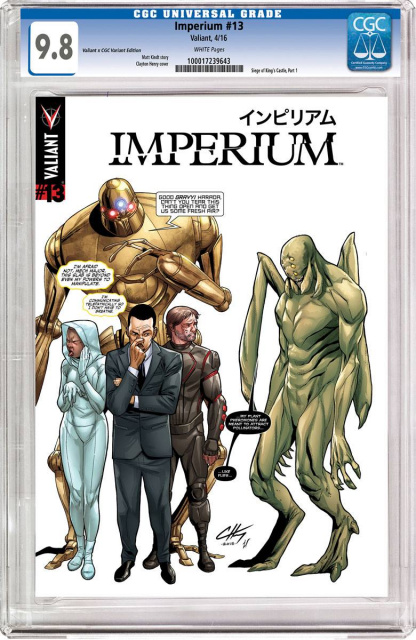 Imperium #13 (CGC Replica Henry Cover)
