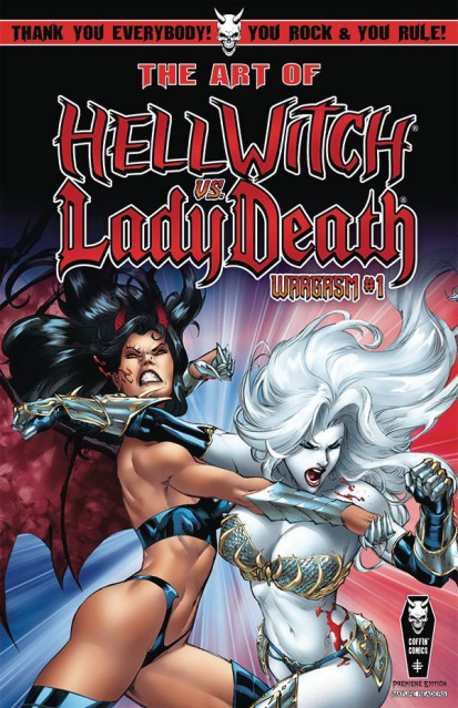 The Art of Hellwitch vs. Lady Death Wargasm #1 (Premiere Edition)