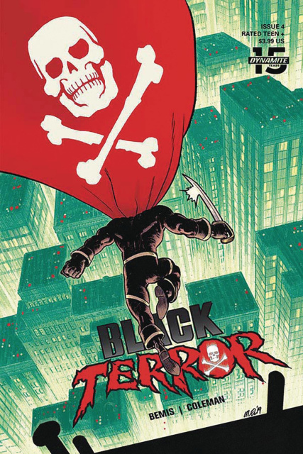 Black Terror #4 (Level Cover)