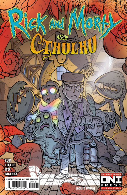 Rick and Morty vs. Cthulhu #4 (Cannon Cover)
