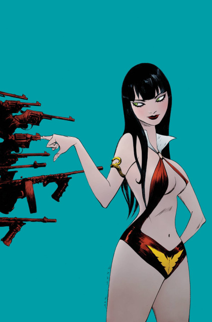 Vampirella vs. The Superpowers #3 (25 Copy Lee Virgin Cover)