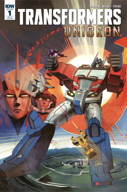 The Transformers: Unicron #1 (50 Copy Pitre Durocher Cover)