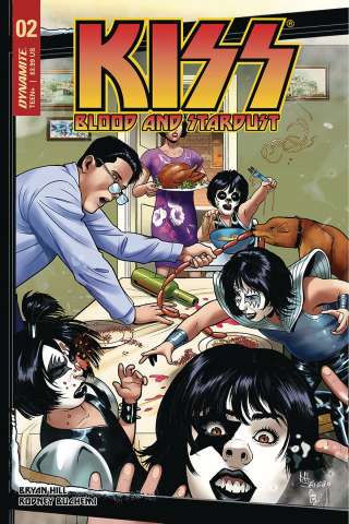KISS: Blood and Stardust #2 (Sanapo Cover)