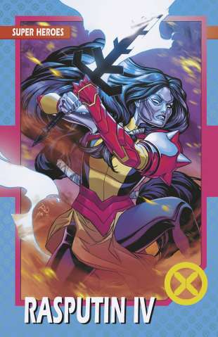 X-Men #27 (Russell Dauterman Trading Card Cover)