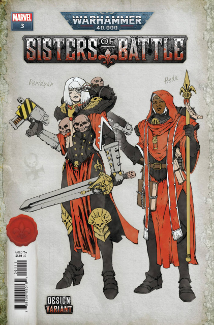 Warhammer 40,000: Sisters of Battle #3 (Salazar Design Cover)