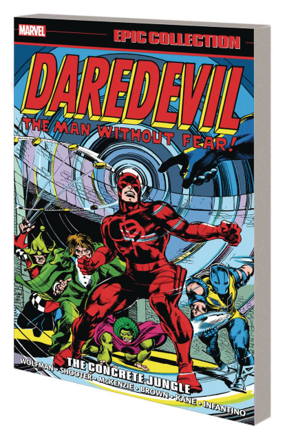 Daredevil Vol. 7: The Concrete Jungle (Epic Collection)