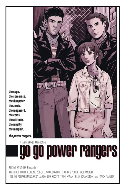 Go, Go, Power Rangers! #5 (25 Copy Bustos Cover)