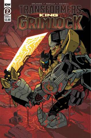 Transformers: King Grimlock #2 (Kyriazis Cover)