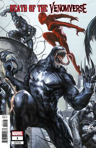 Death of the Venomverse #1 (10 Copy Dell'Otto Design Cover)