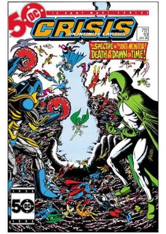 Crisis on Infinite Earths #10 (Facsimile Edition George Perez Cover)