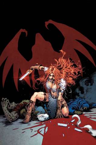Red Sonja: The Superpowers #5 (Lau Virgin Cover)