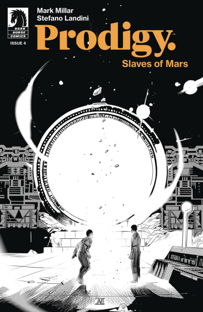 Prodigy: Slaves of Mars #4 (B&W Landini Cover)