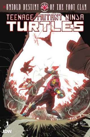 Teenage Mutant Ninja Turtles: The Untold Destiny of the Foot Clan #1 (Cizmeija Cover)