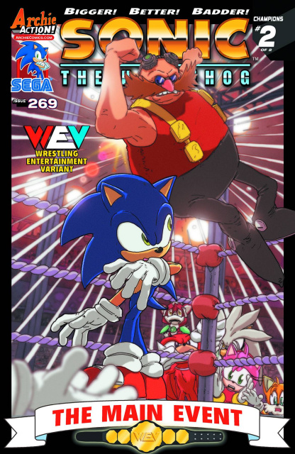 Sonic the Hedgehog #269 (SWE Cover)