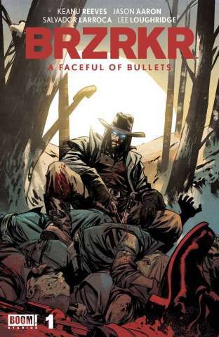 BRZRKR: A Faceful of Bullets #1 (Foil Manna Cover)