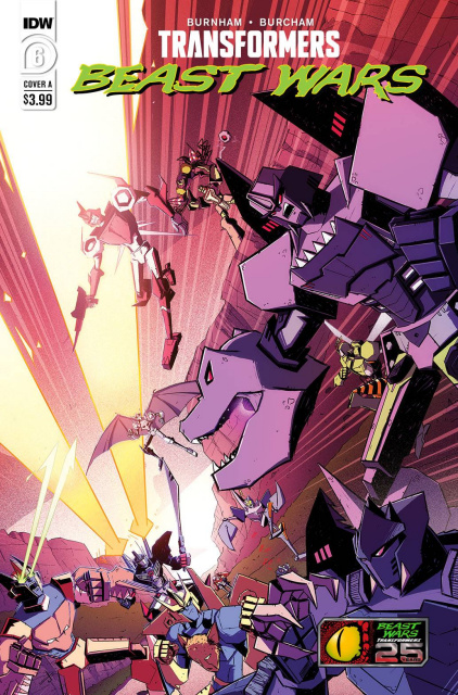 Transformers: Beast Wars #6 (Josh Burcham Cover)