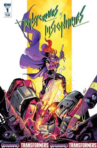 The Transformers vs. The Visionaries #1 (Ossio Cover)