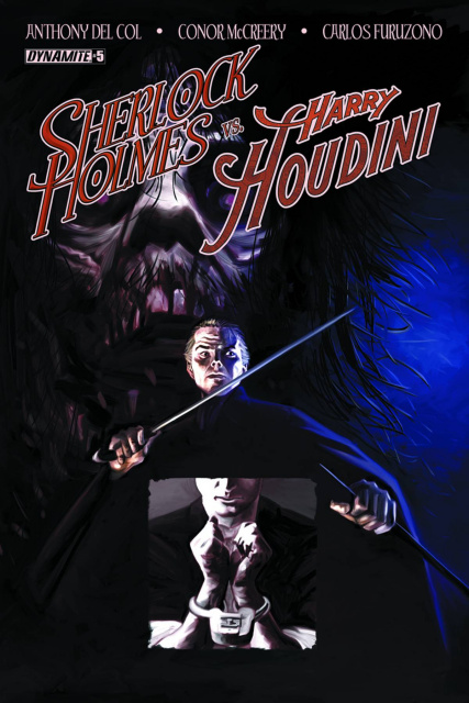 Sherlock Holmes vs. Harry Houdini #5 (Worley Cover)