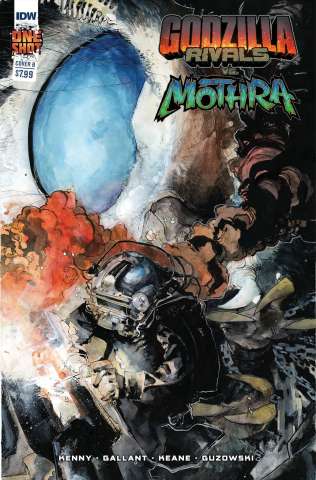 Godzilla Rivals vs. Mothra (10 Copy Veregge Cover)