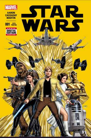 Star Wars #1 (Cassaday 5th Printing)