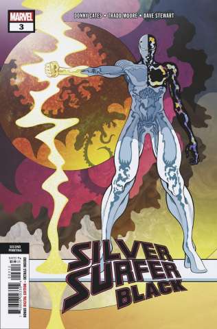Silver Surfer: Black #3 (Moore 2nd Printing)