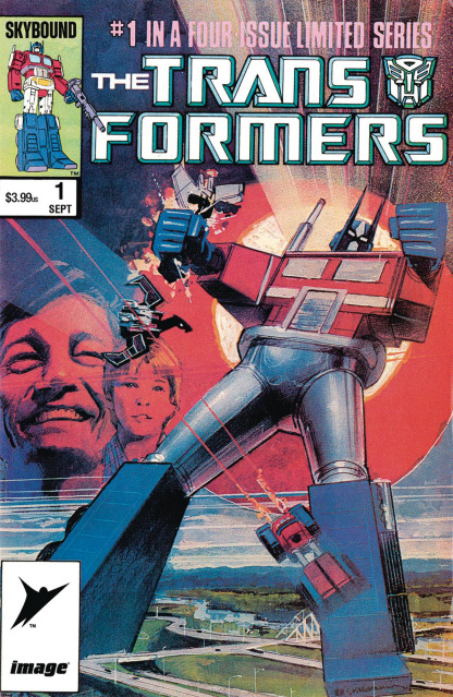 The Transformers #1 (40th Anniversary Sienkiewicz Cover)