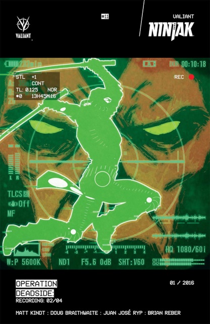 Ninjak #11 (Kano Cover)