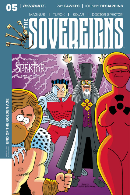 The Sovereigns #5 (Hembeck Cover)
