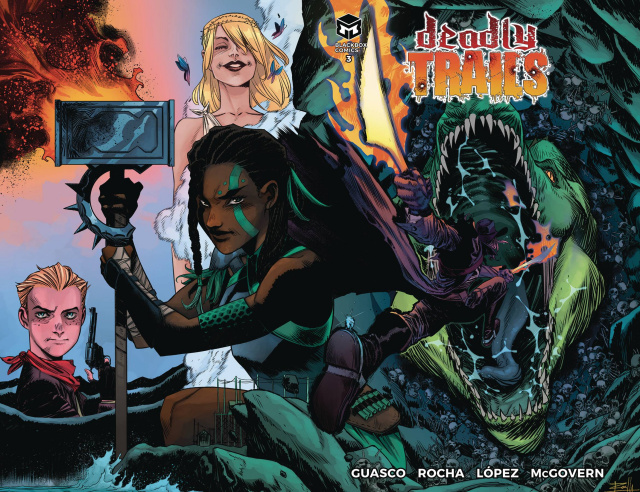 Deadly Trails #3 (Rocha Cover)