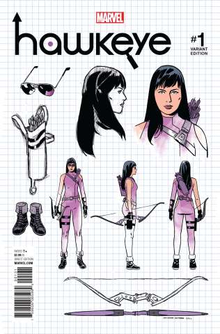 Hawkeye #1 (Romero Design Cover)