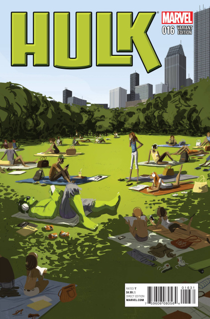 Hulk #16 (NYC Cover)