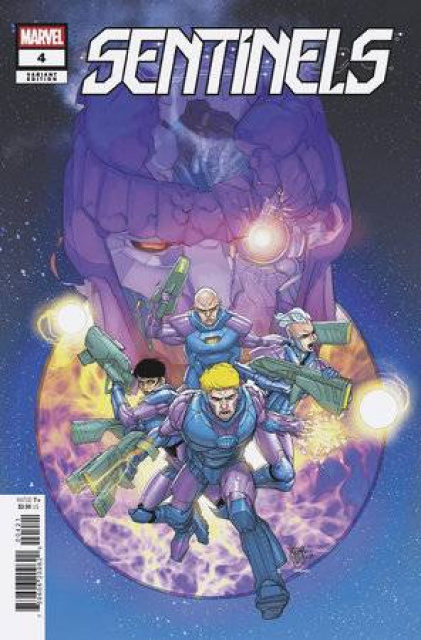 Sentinels #4 (Pasqual Ferry Cover)