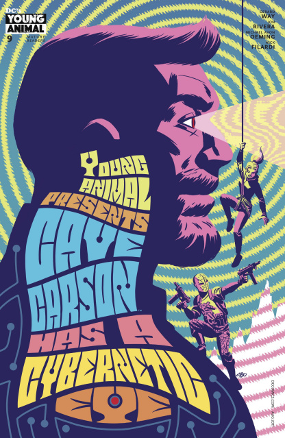Cave Carson Has a Cybernetic Eye #9 (Variant Cover)