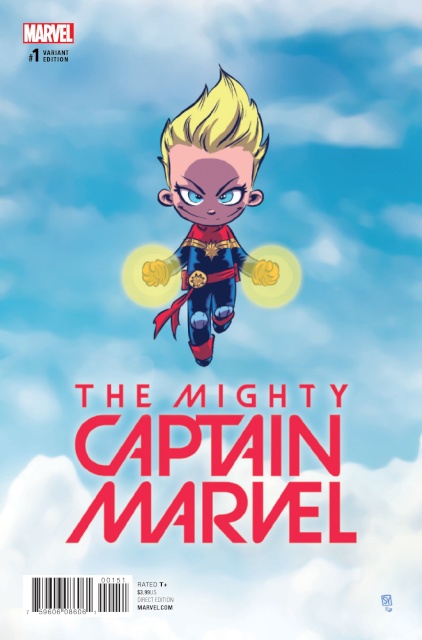 The Mighty Captain Marvel #1 (Young Cover)