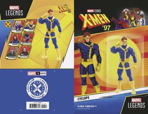 X-Men Forever #1 (X-Men 97 Cyclops Action Figure Cover)