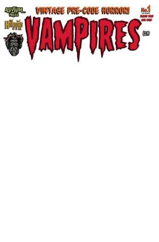 Vampires Blood Shot (Blank Cover)