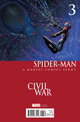 Spider-Man #3 (Chin Civil War Cover)