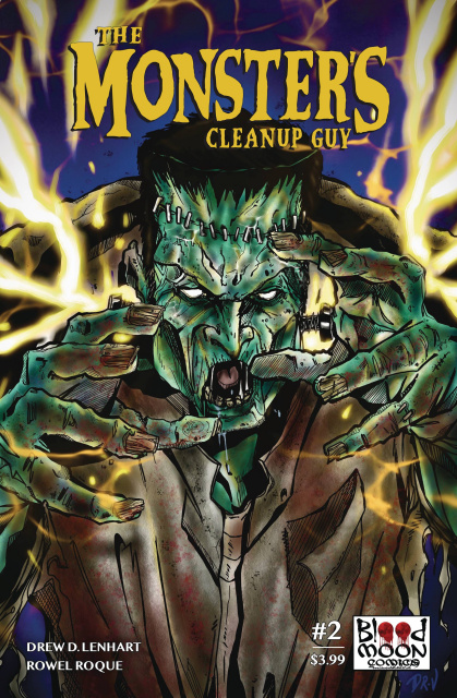 The Monster's Clean Up Guy #2 (Dennis R. Valencia Cover)